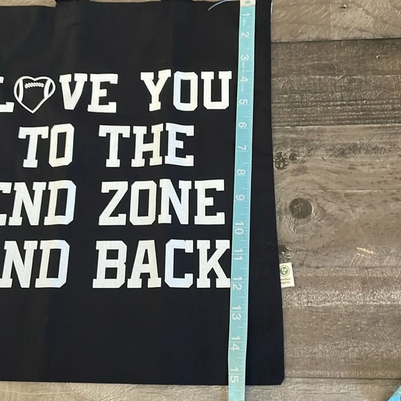 Love You to the End Zone and Back Tote - Picture 10 of 11